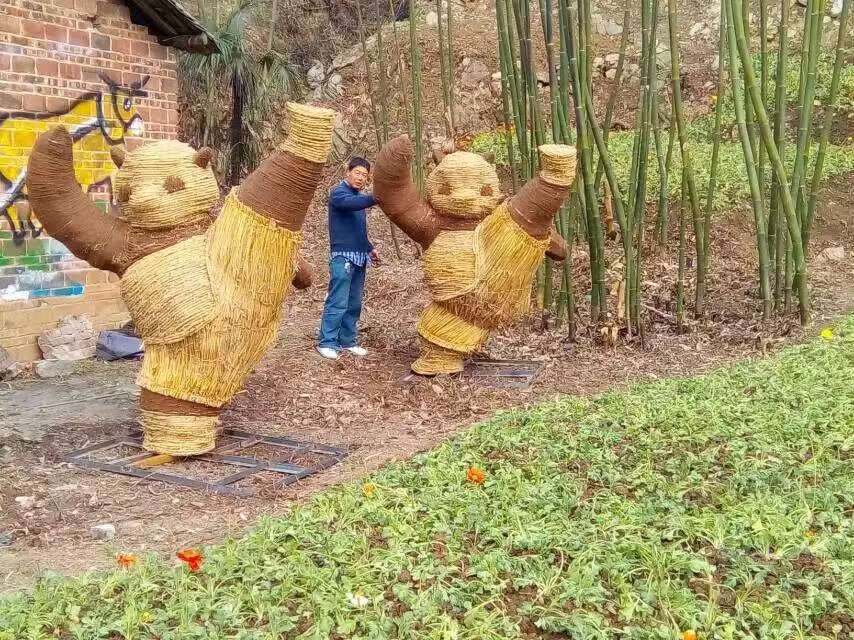 萧山区稻草人雕塑——融合巴渝乡土韵，解锁全场景文旅美学新可能